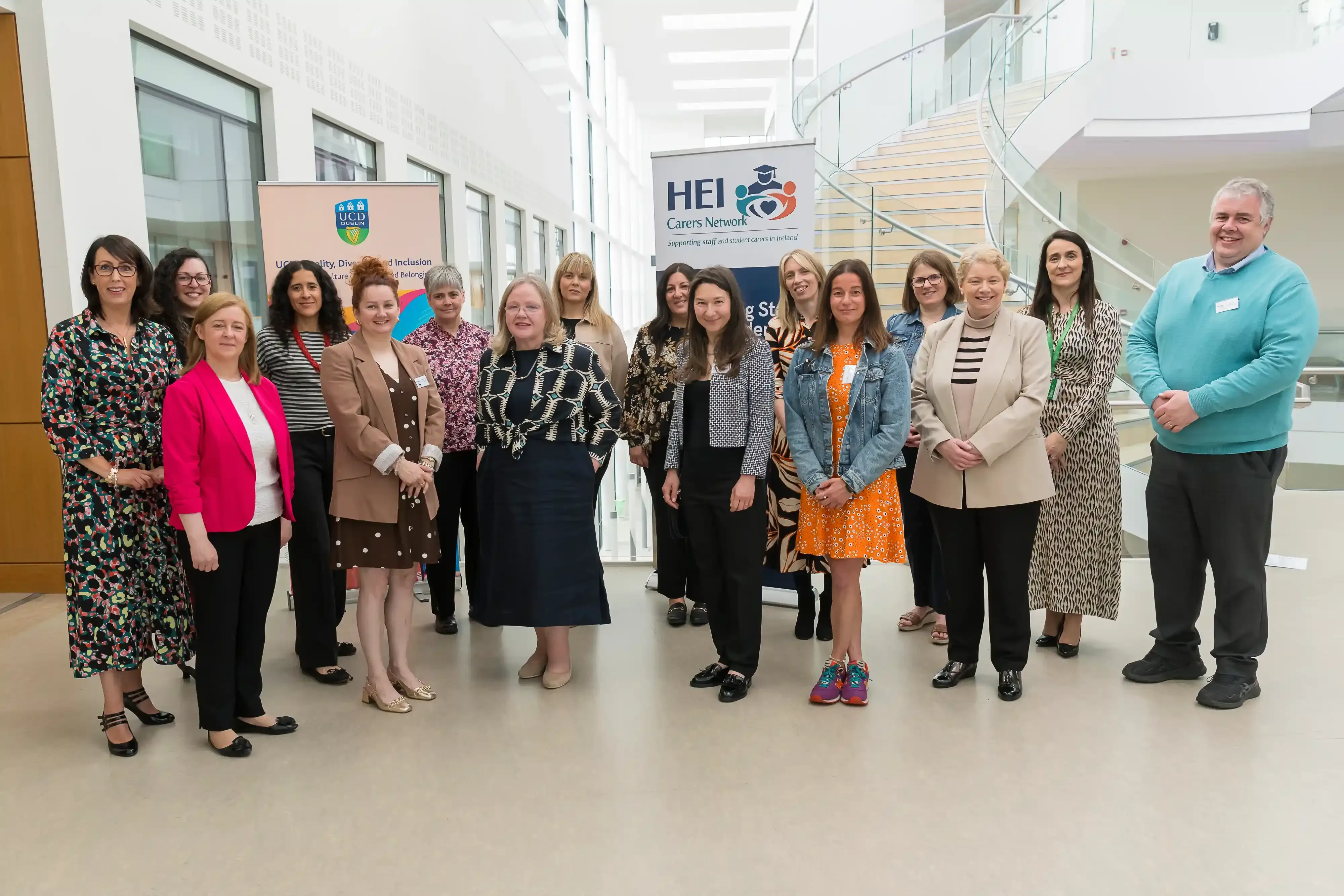 people pictured n National Carers Week