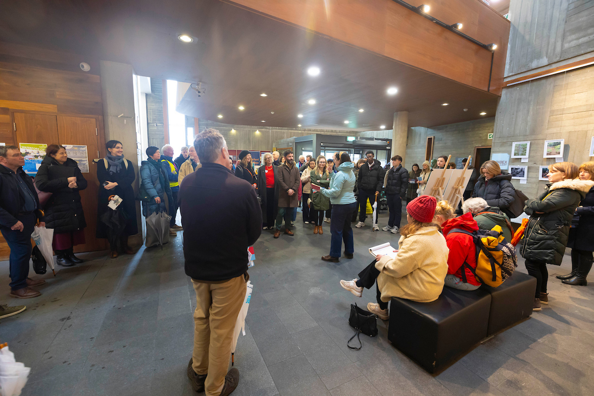 Delegates also attended sessions on key topics related to ESD, including one on how sustainability can be embedded in learning, led by SETU lecturer, Juergen Baue