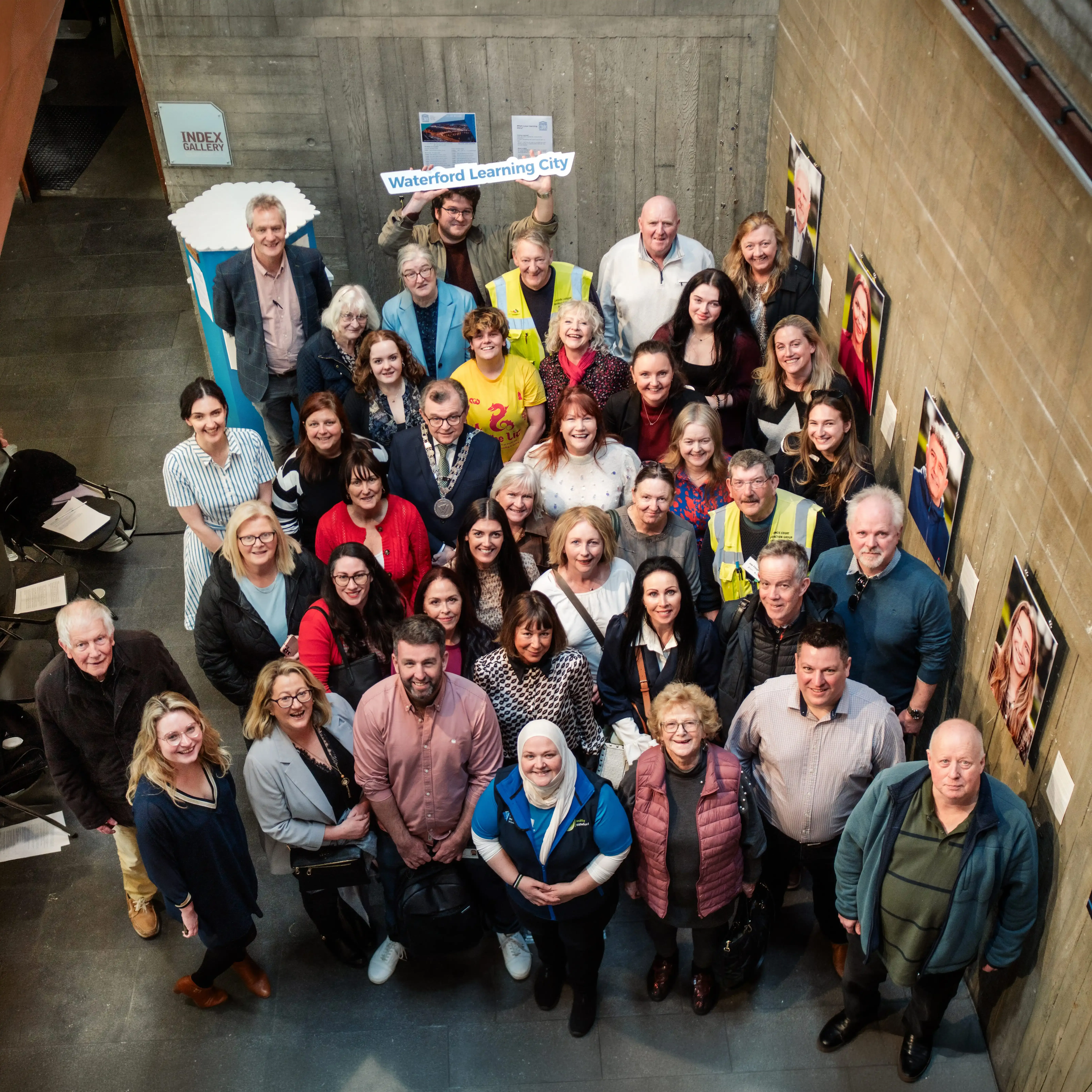 Launch of Lifelong Learning Photo Exhibition, Central Library Waterford.&nbsp;