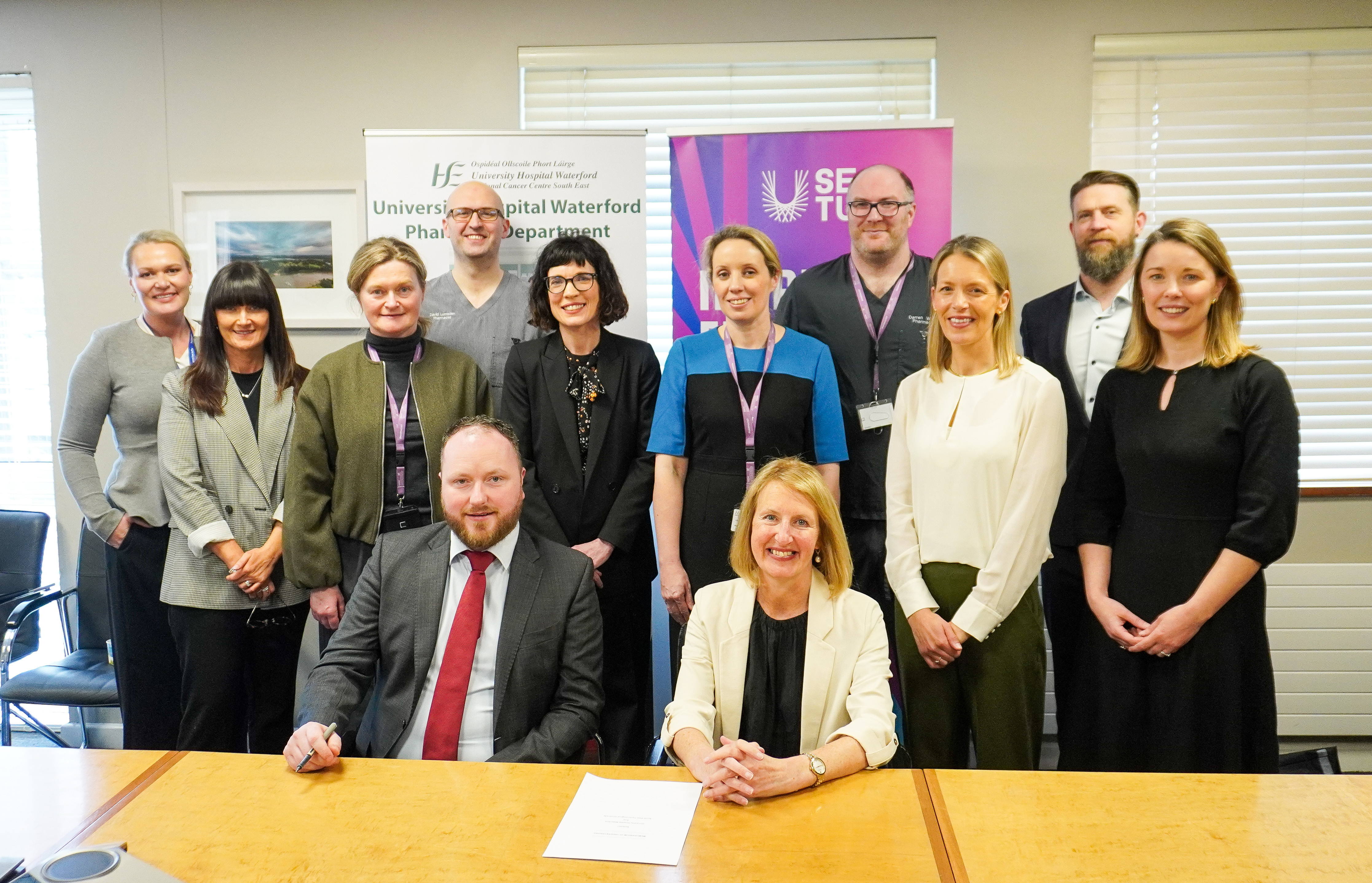 SETU and (UHW) have formally signed a Memorandum of Understanding (MOU) establishing a strategic framework for collaboration across education, research, and clinical practice in pharmacy.