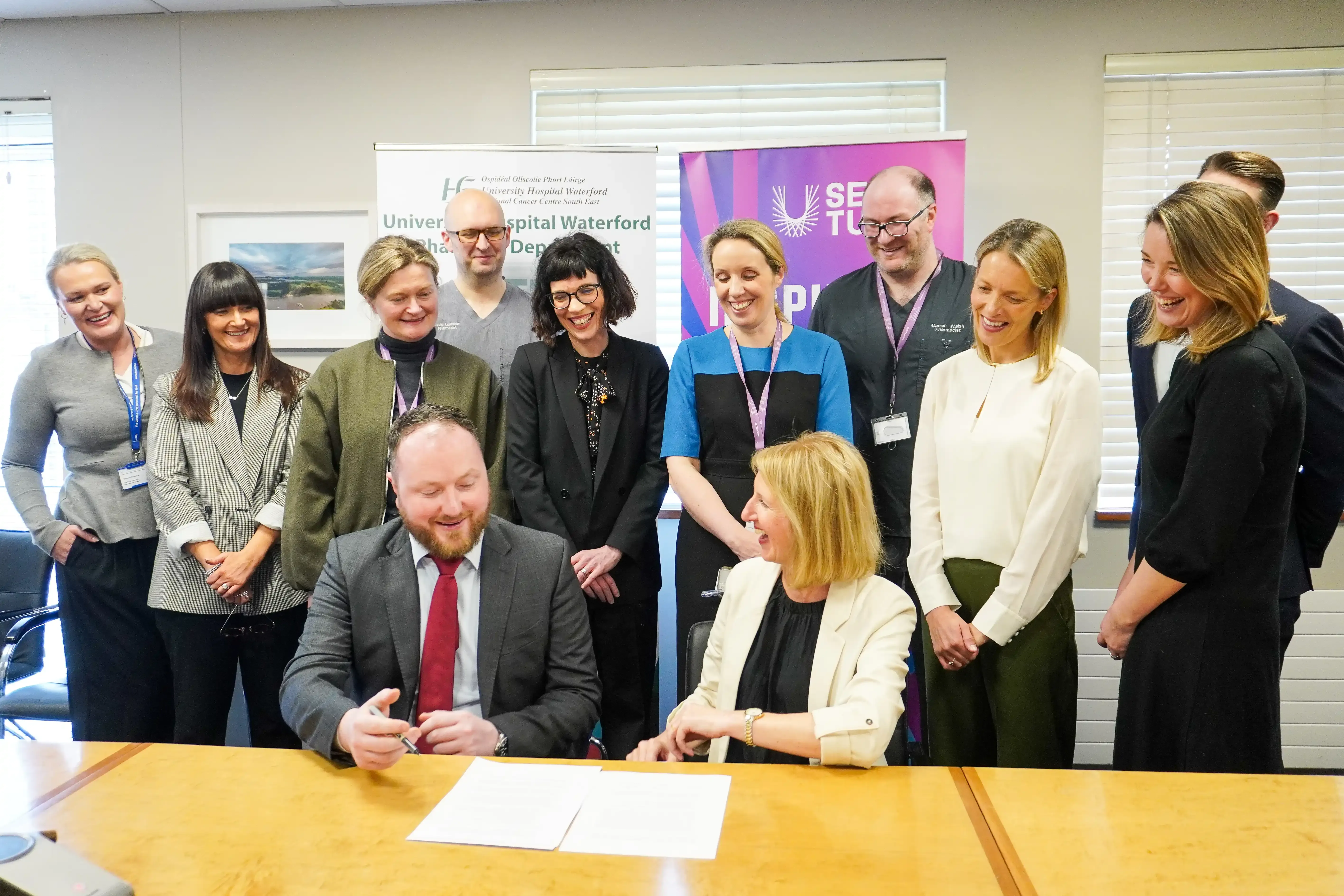 SETU and (UHW) have formally signed a Memorandum of Understanding (MOU) establishing a strategic framework for collaboration across education, research, and clinical practice in pharmacy.