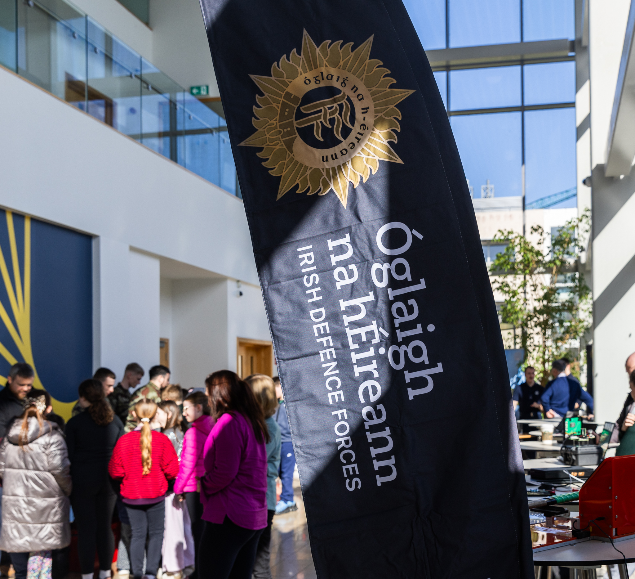 featured high‑impact presentations from multiple branches of the Defence Forces