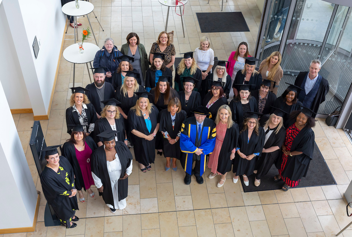 Group shot of Family carers awards 