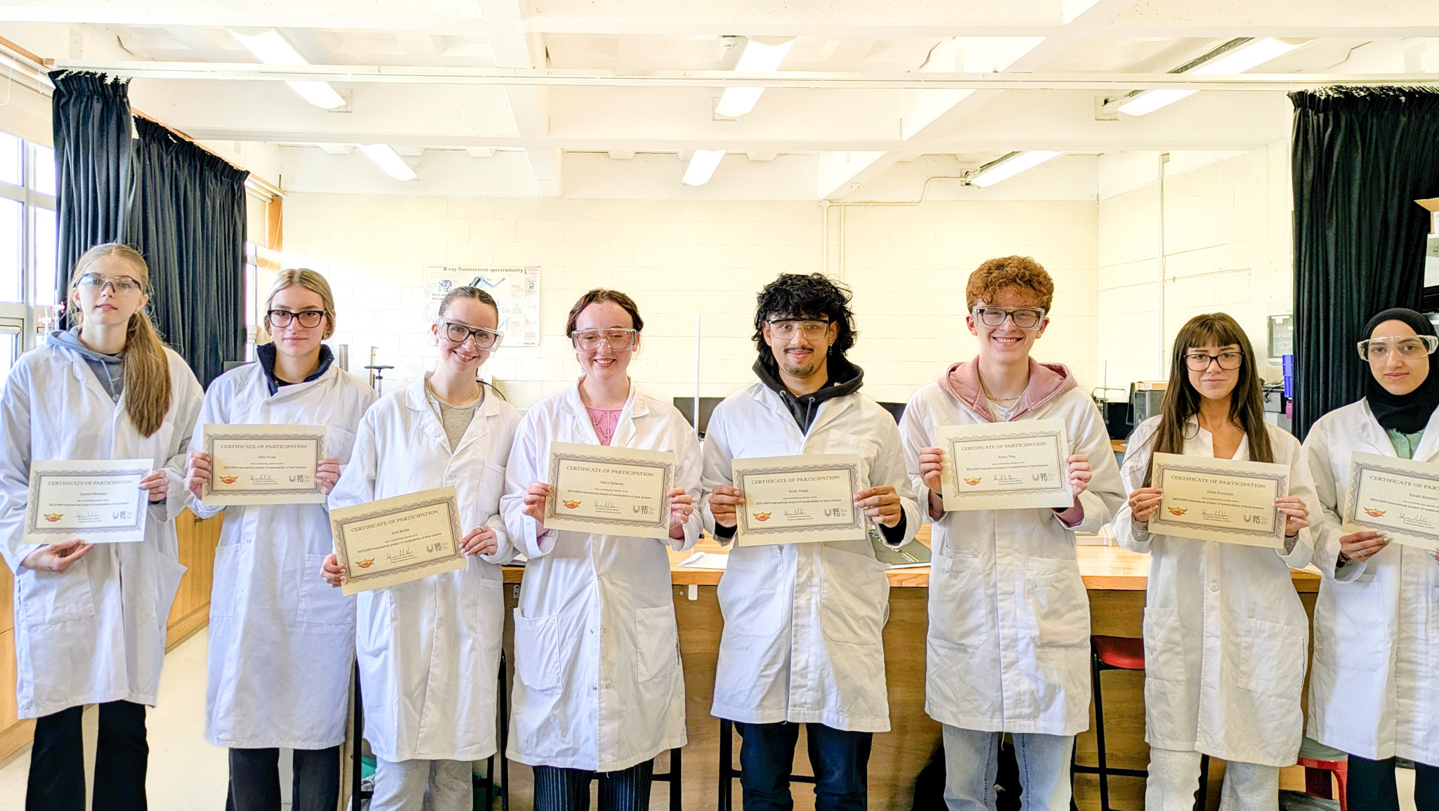 SETU students received certificates upon completion of a workshop, conducted by Dr Adriana Neves in collaboration with KNM India.