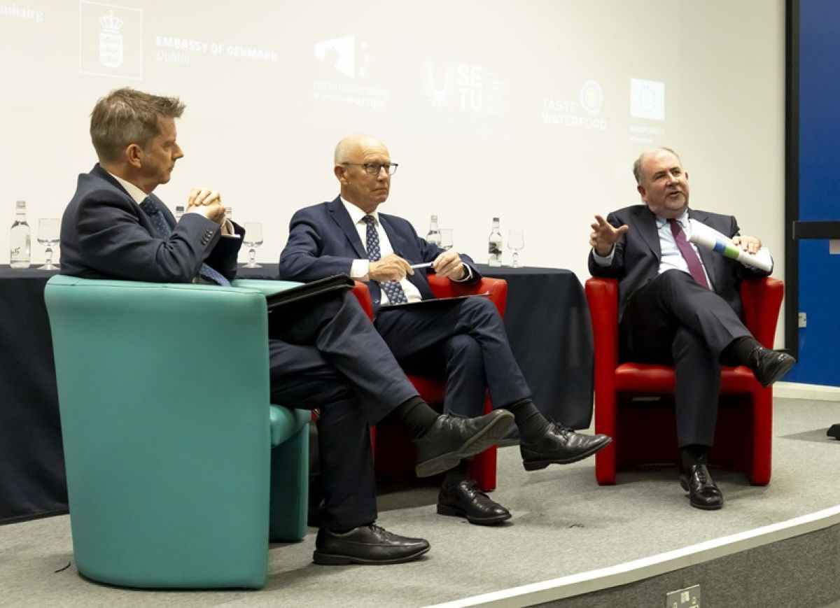SETU), as the Faculty of Business welcomed the Irish Ambassador to Denmark and the Danish Chargé d’Affaires a.i. to Ireland for its Graduate Master Seminar series.