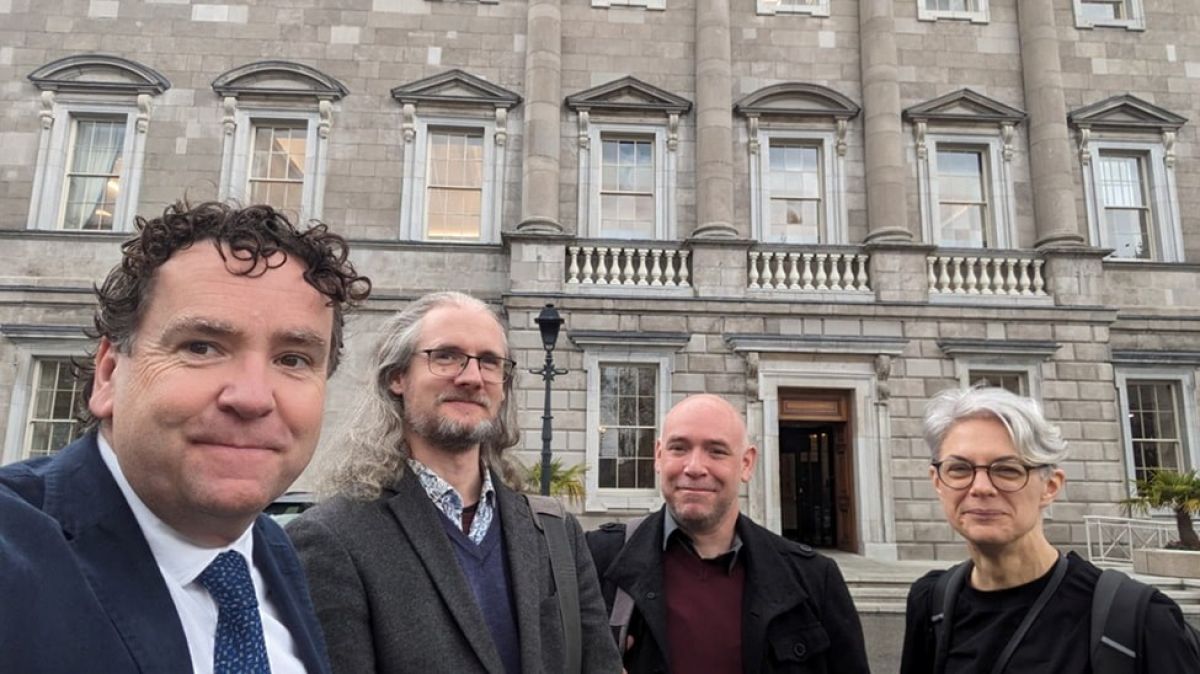 Dr Ray Griffin (SETU), Dr Tom Boland (UCC), Dr Joe Whelan (Trinity), Dr Fiona Dukrlow (UCC)