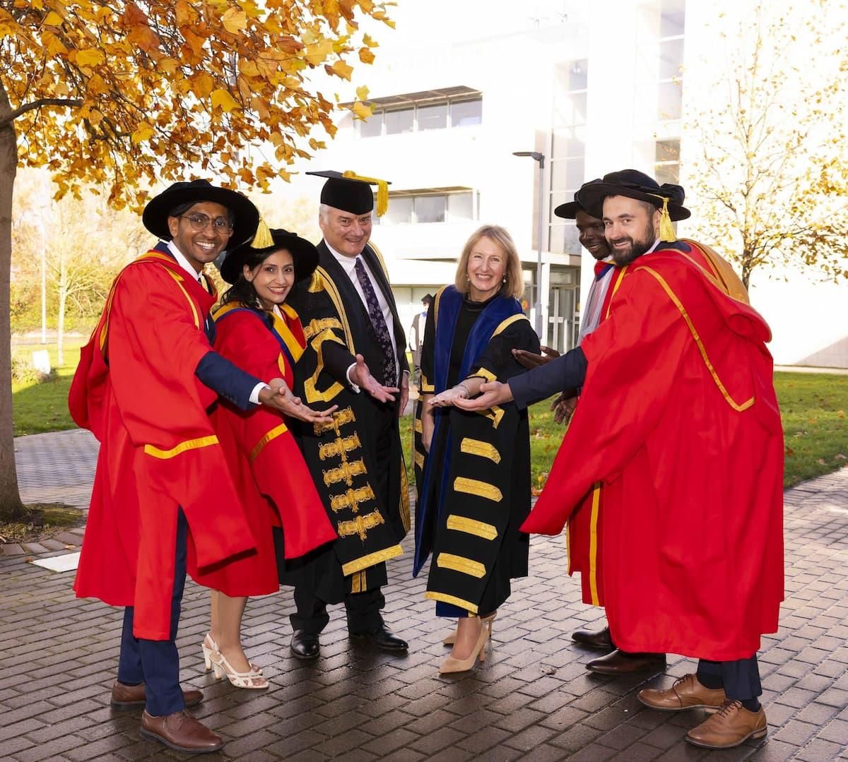Group during Carlow conferring ceremonies