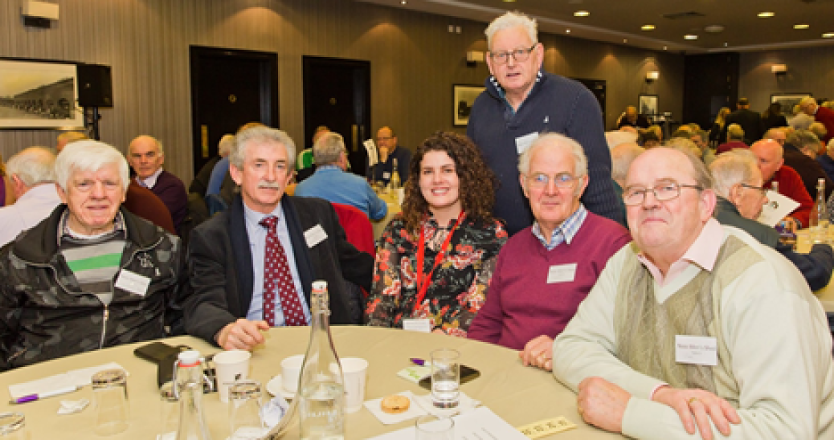 Naas Community Men’s Shed members at the 'Sheds for Life' awards