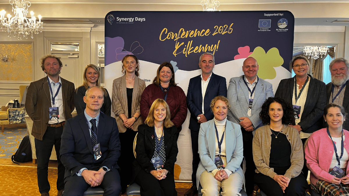 SETU staff group pictured at Synergy Days conference