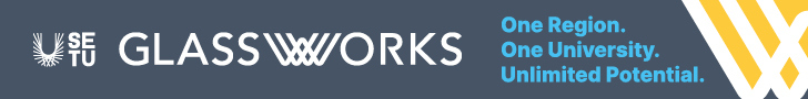 glassworks logo with setu