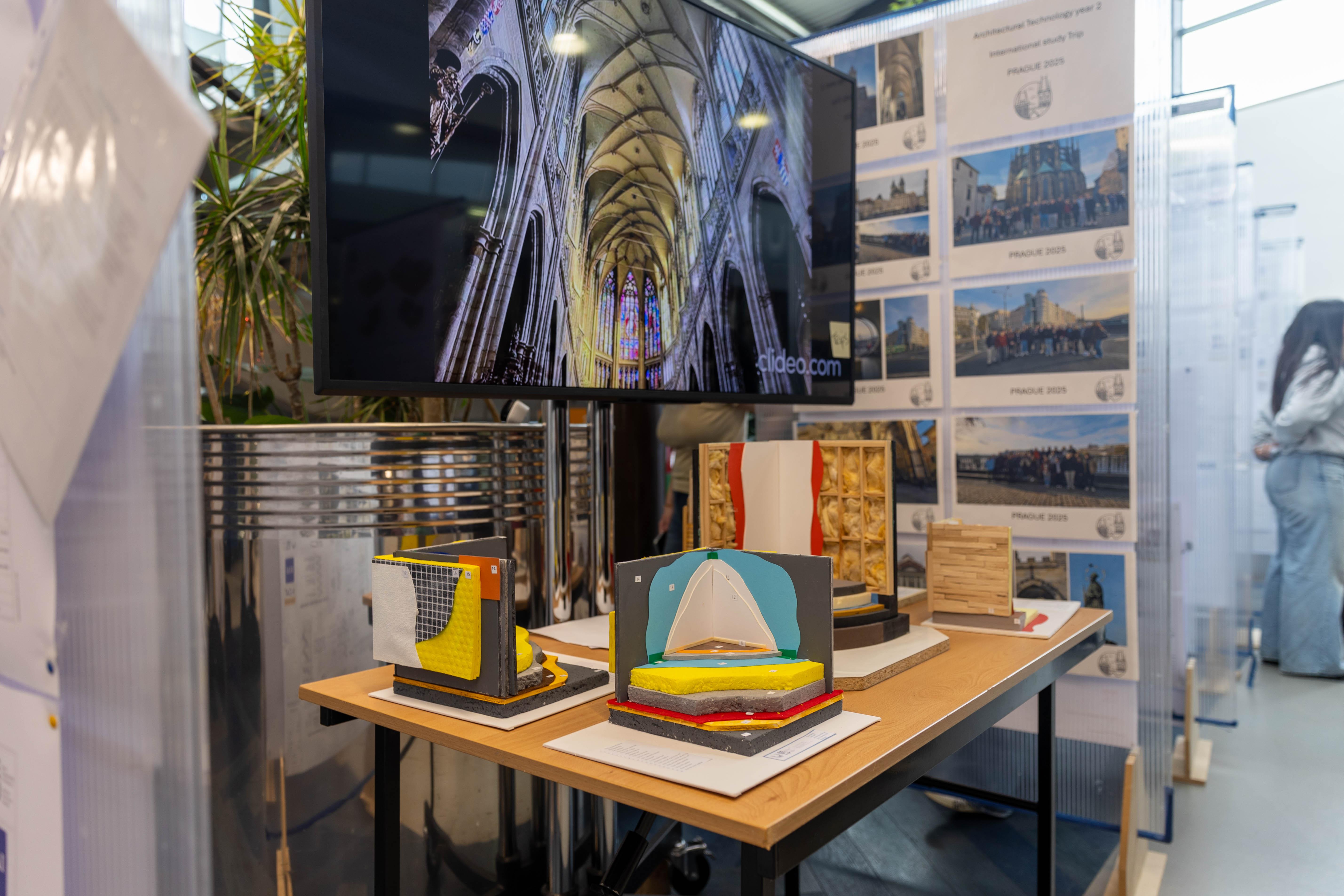 A students studio work showcased
