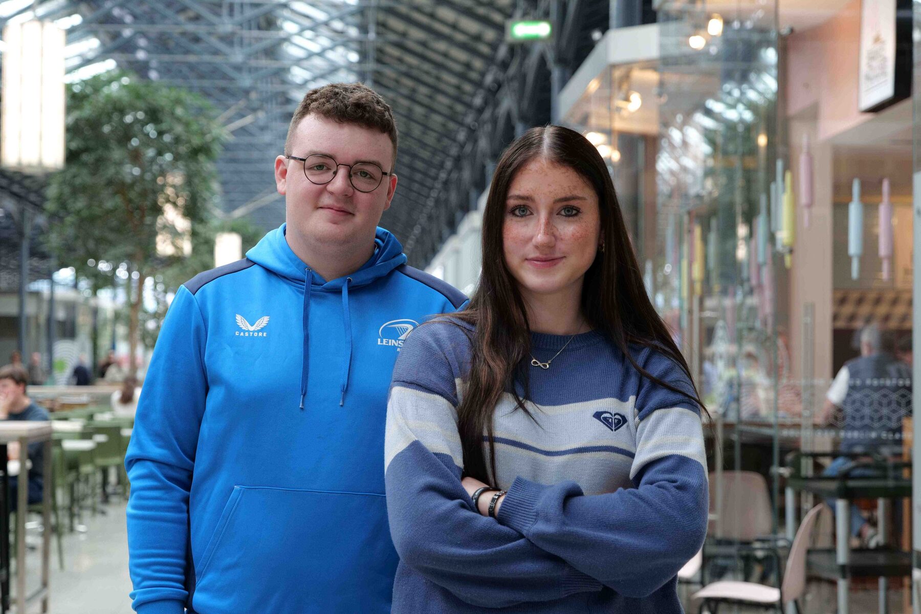 Shot of SETU software development student, Darren Maher and his co-creator Ava McGurk