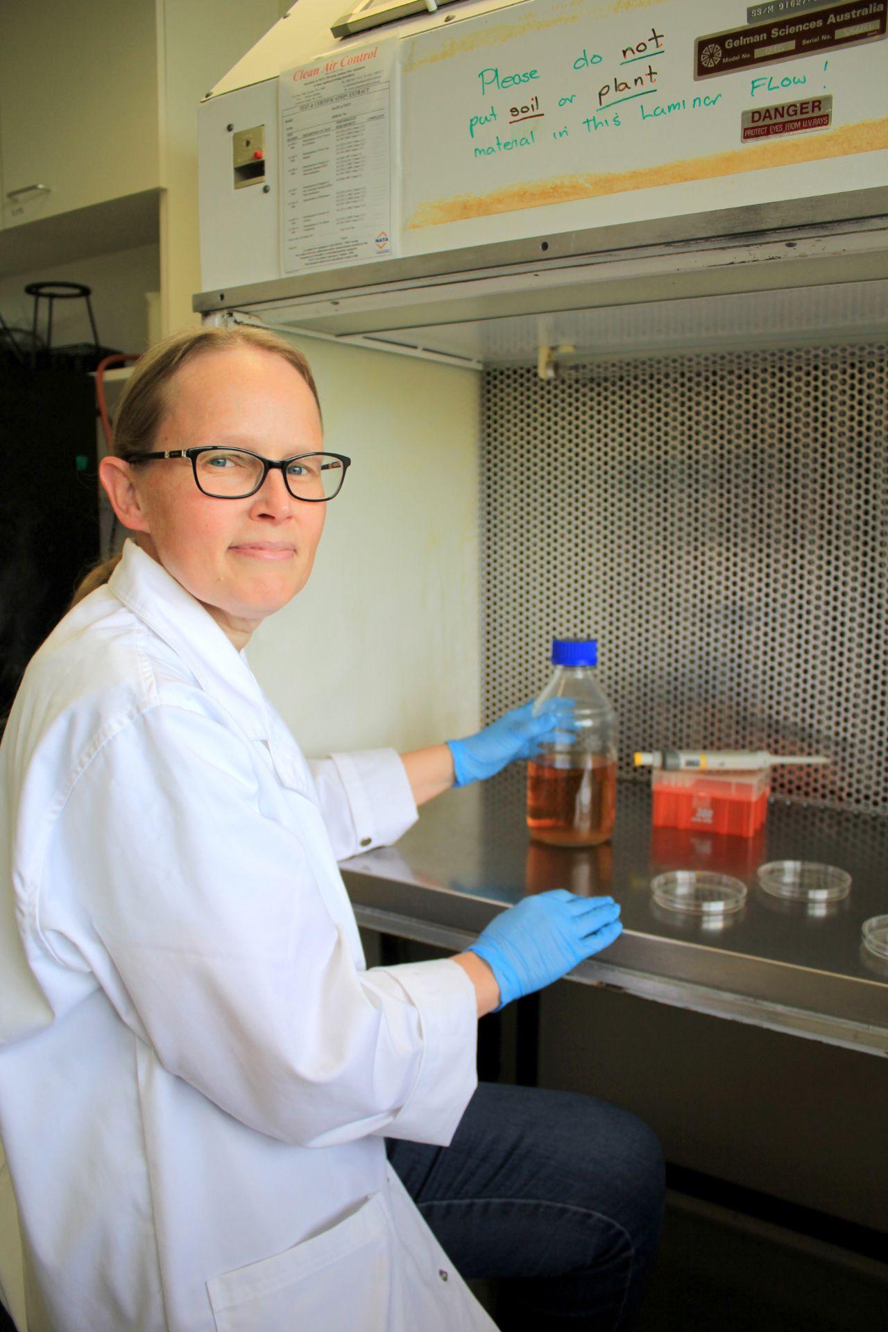 Dr Deirdre Gleeson, pictured at a laboratory at SETU
