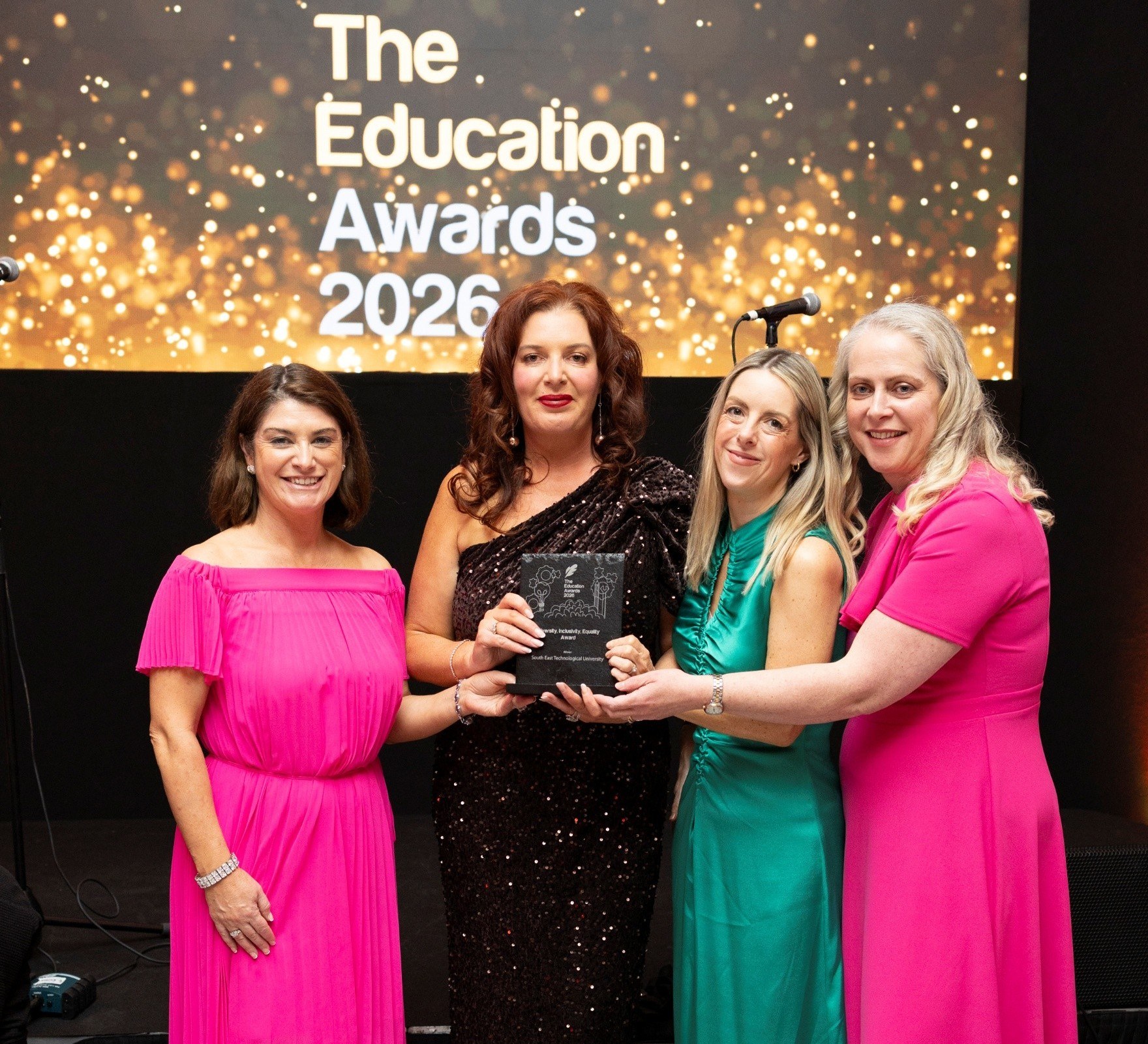 Shauna Whyte, Vice President of People, Culture and EDI; Roisin Shanahan, Sexual Violence & Harassment Prevention & Response Manager; Dr Allison Kenneally, Vice President of Equality, Diversity and Inclusion; Anne Murphy, Consent Matters Project Officer.