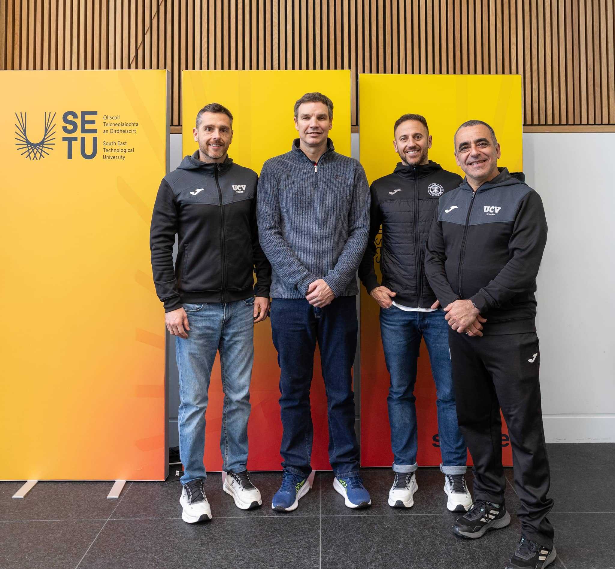 UCV academics delivered a research seminar to fourth-year undergraduate students across Sport Science, Strength and Conditioning, and Sport, Business and Coaching programmes.
