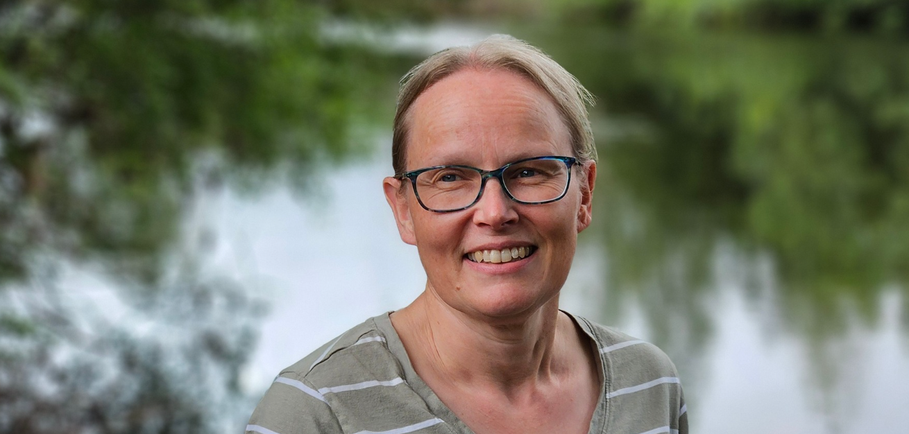 Dr Deirdre Gleeson, pictured at the River Barrow.