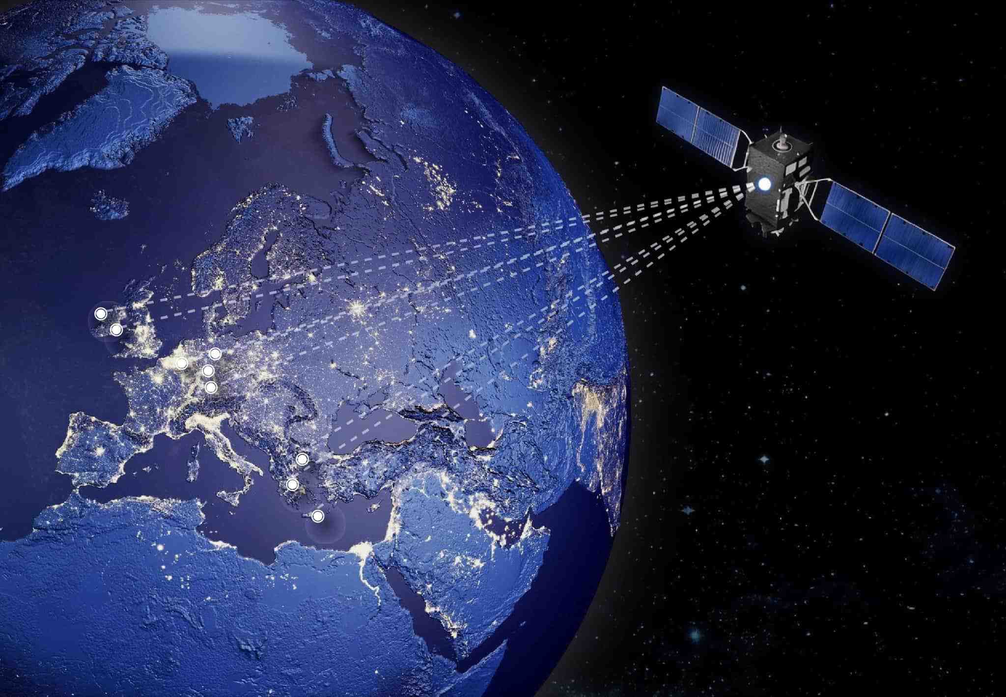 TransEuroOGS A EuroQCI space-to-ground-network interface