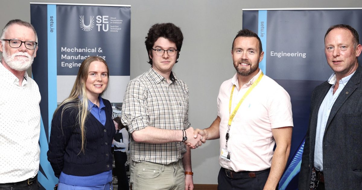 SETU | SETU student awarded Schivo Engineering Scholarship