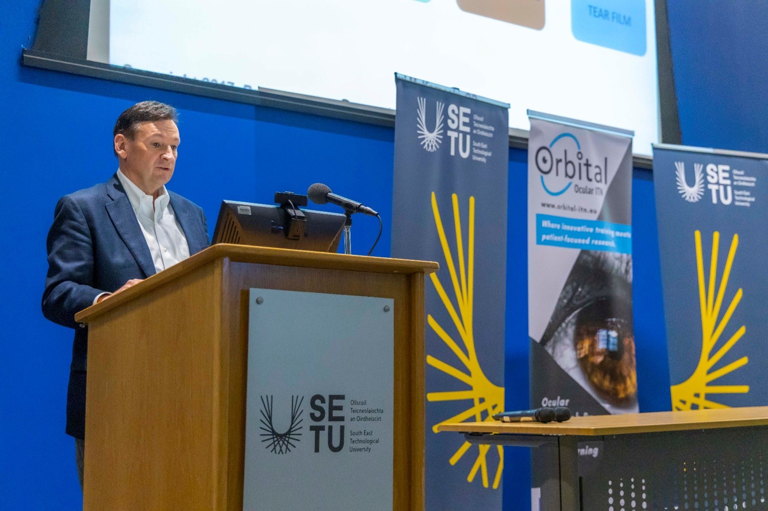 World-leading Dry Eye Clinical Expert, Dr Paul Karpecky, of the Kentucky Eye Institute, presents to 700 patients, carers, clinicians, and researchers at SETU Dry Eye Day (live and broadcast), 2023