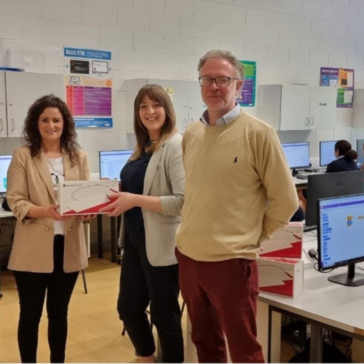 SETU staff at Tullow Community School, 2024