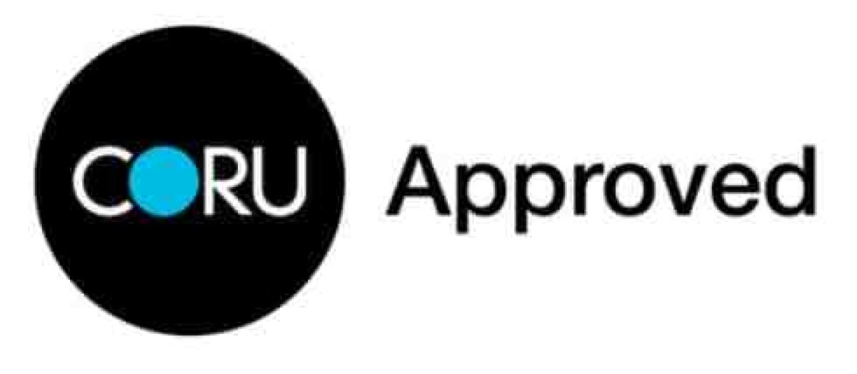This programme is approved by CORU