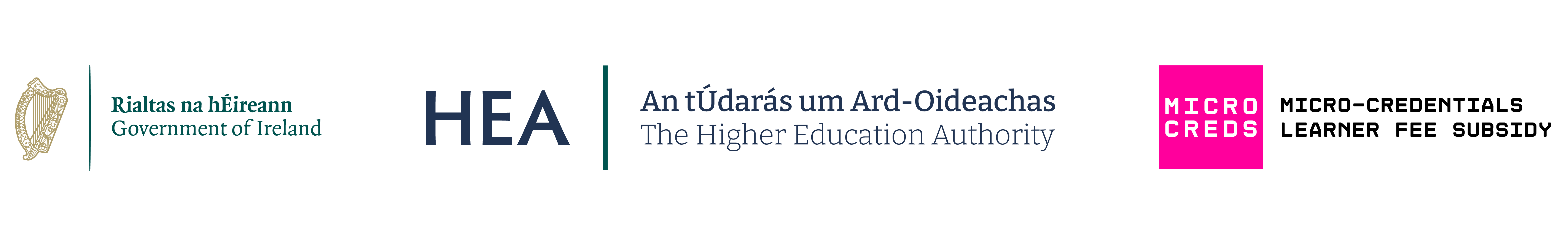 Government of Ireland HEA MicroCreds Logo