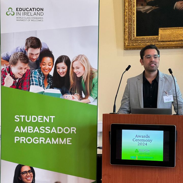 SETU | From India to Ireland, Ram completes postgraduate study at SETU
