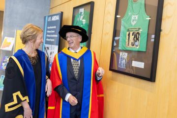 Honouring achievements - John Treacy
