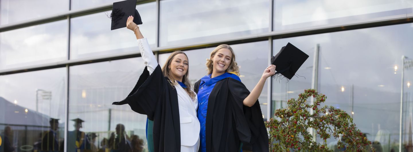 Podcasting sisters ‘closer than ever’ after  graduating with the same SETU degree