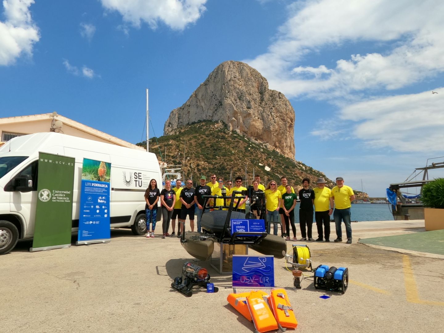 EU-CONEXUS SETU students join Spanish counterparts in sea-based test missions