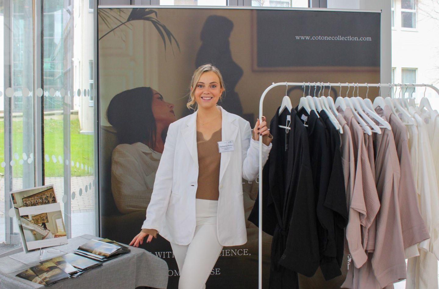 Laois-native’s luxury clothing line recognised at SETU’s entrepreneurship showcase