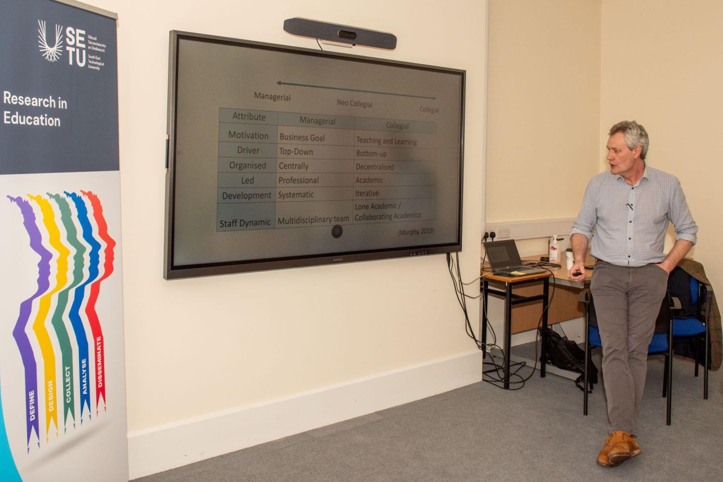Management approaches in blended learning explored at SoELL Seminar Series
