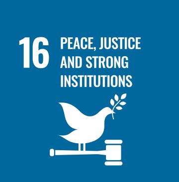 Promote peaceful and inclusive societies for sustainable development, provide access to justice for all and build effective, accountable and inclusive institutions at all levels.